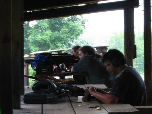 Doug with Dragunov, Darxus with Remington 700P, N-tropy with Savage 10FPXP-LE