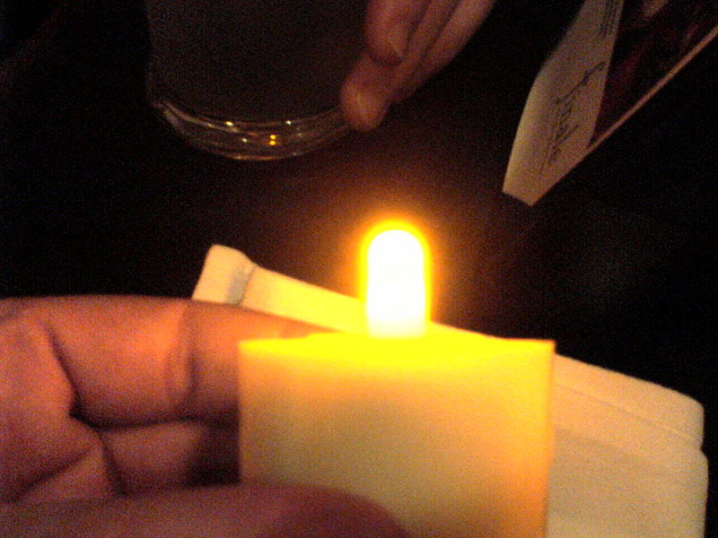 Finale uses offensively fake candles