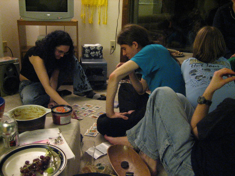 Nchanter and dyfrgi playing Girl Genius