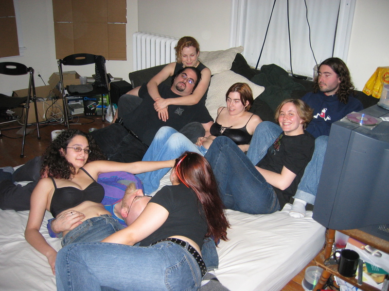 Movies at Darxus' place.