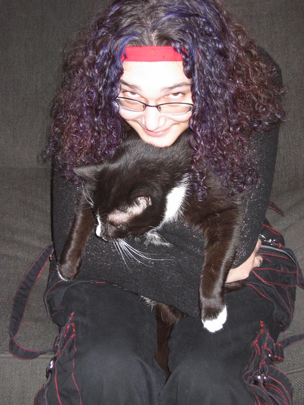 Nchanter and Monster.  He moved out with her.