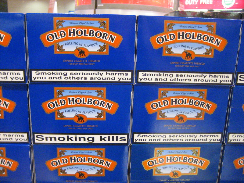 smoking kills (London)