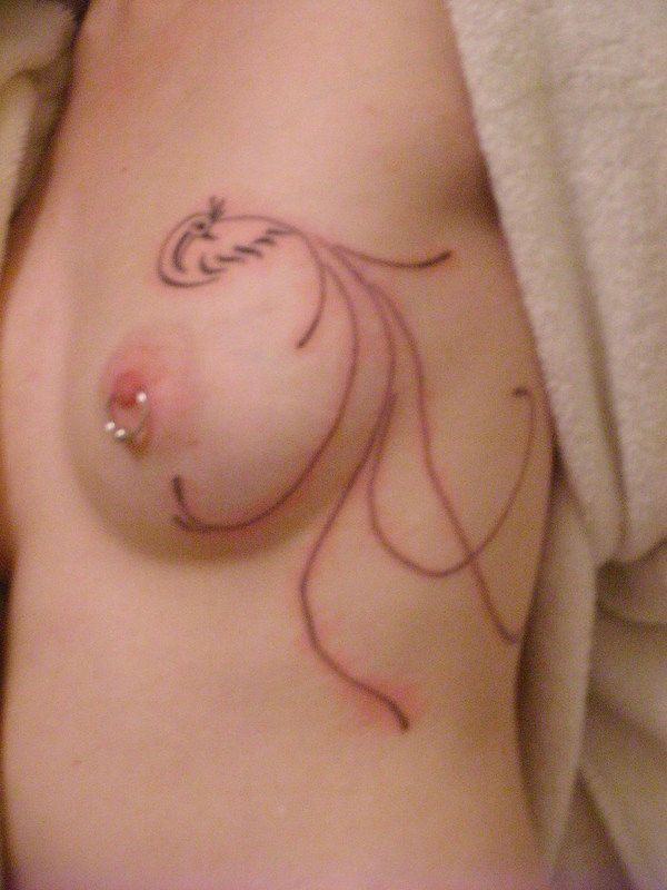 zeph's peacock tattoo