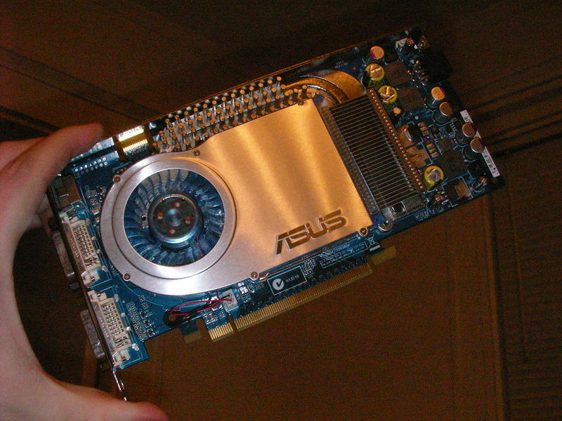 Asus 7800GT, blue