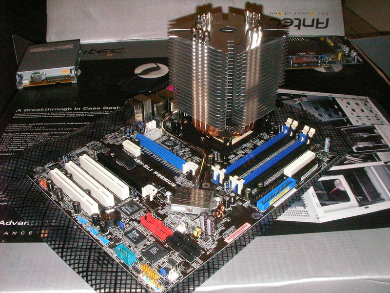 Scythe Ninja mounted on A8N-SLI Premium