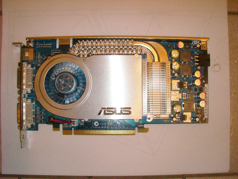Asus 7800GT, blue