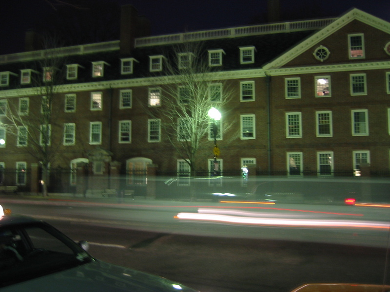 long exposure @ Harvard