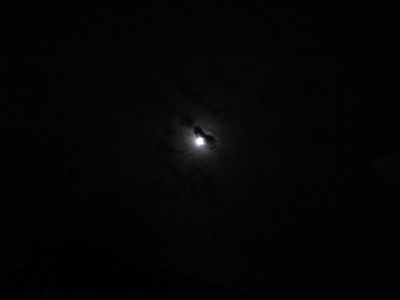 moon &amp; clouds