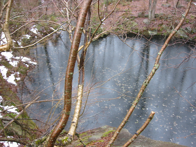 quary at earth altar at griffin grove