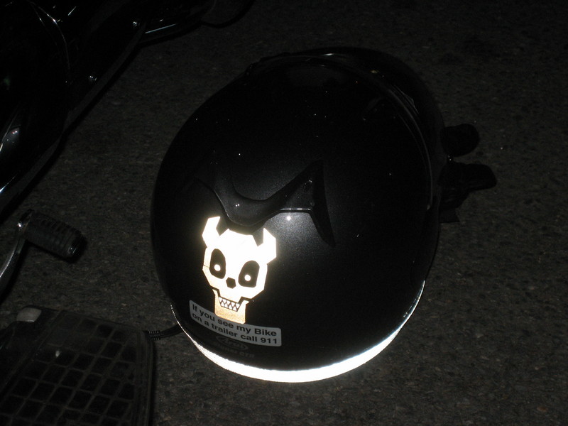 Matt's helmet