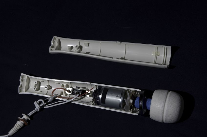Disassembled Hitachi Magic Wand