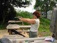 Lisa with Ruger .22