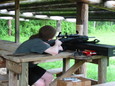 Darxus with Remington 700P (best picture of me shooting, in my opinion)