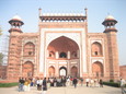 gate to Taj Mahal