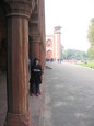 Zeph at Taj Mahal outer wall