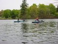 MCT &amp; Nita in their kayaks